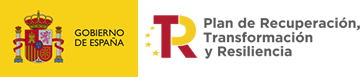 Logo Gobierno de España - Plan de Recuperación, TRansformación y Resilencia